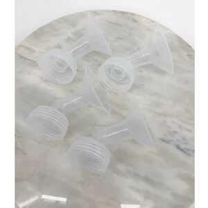 Spectra 24mm Breast Pump Flanges Set of 4 Wide Neck Breast Shields S1 S2 9 Plus